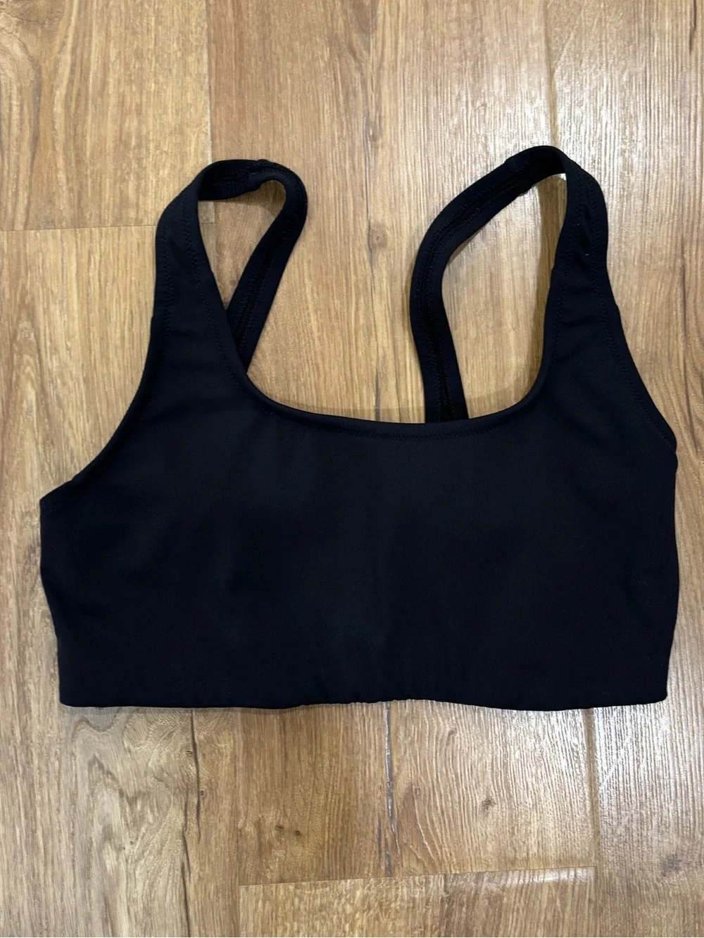 Tory Burch Black Sports Bra